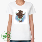 Женская футболка органик