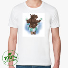 Мужская футболка органик