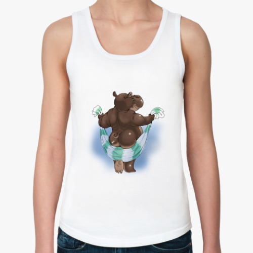 Женская майка с принтом Бегомонт