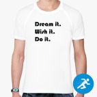 Мужская спортивная футболка