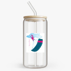 Банка с бамбуковой крышкой