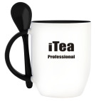 Кружка с ложкой