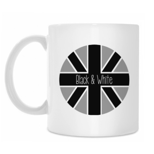 Кружка с принтом Union Jack