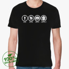 Мужская футболка органик