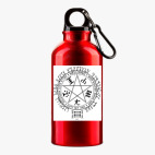 Металлическая бутылка 400 мл UV-DTF