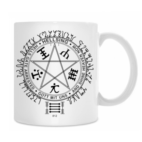 Кружка с принтом Hellsing