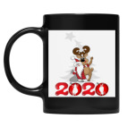 Кружка цветная UV-DTF