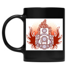 Кружка цветная UV-DTF