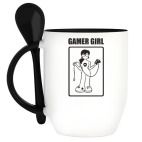 Кружка с ложкой