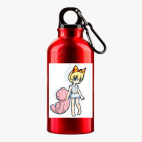 Металлическая бутылка 400 мл UV-DTF