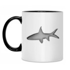 Кружка двухцветная