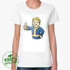 Женская футболка органик