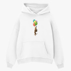 Толстовка худи оверсайз