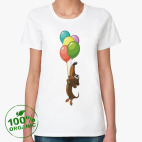 Женская футболка органик