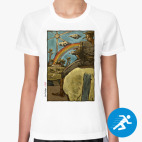 Женская спортивная футболка