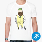 Джентльмен с клюшкой для гольфа