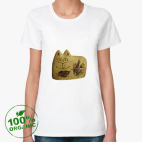 Женская футболка органик