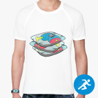 Мужская спортивная футболка