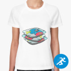 Женская спортивная футболка