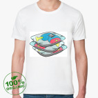 Мужская футболка органик