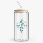 Банка с бамбуковой крышкой