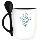 Кружка с ложкой