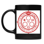 Кружка цветная UV-DTF