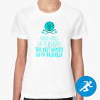 Женская спортивная футболка