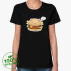 Женская футболка органик