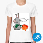 Женская спортивная футболка