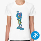 Женская спортивная футболка