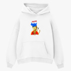 Толстовка худи оверсайз