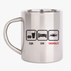 Кружка металлическая