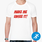 Мужская спортивная футболка