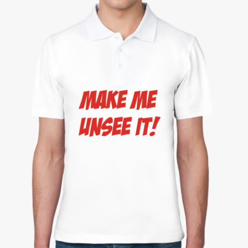 Рубашка поло unsee it