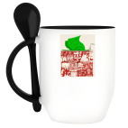 Кружка с ложкой