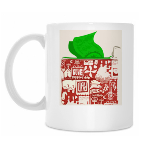 Кружка с принтом 'Деньги в обороте'