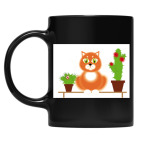 Кружка цветная UV-DTF