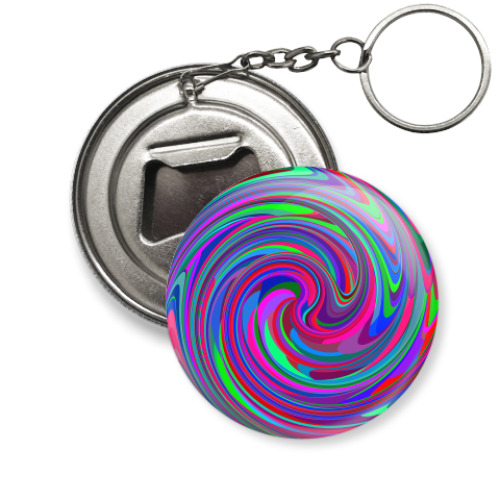 Брелок-открывашка с принтом Межгалактический патруль