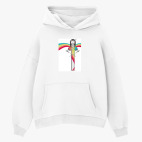 Толстовка худи оверсайз