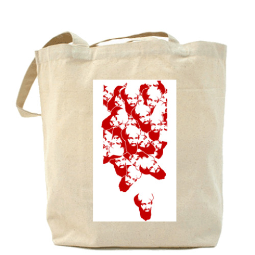 Сумка шоппер с принтом Восток