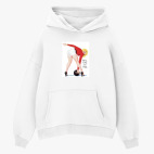 Толстовка худи оверсайз