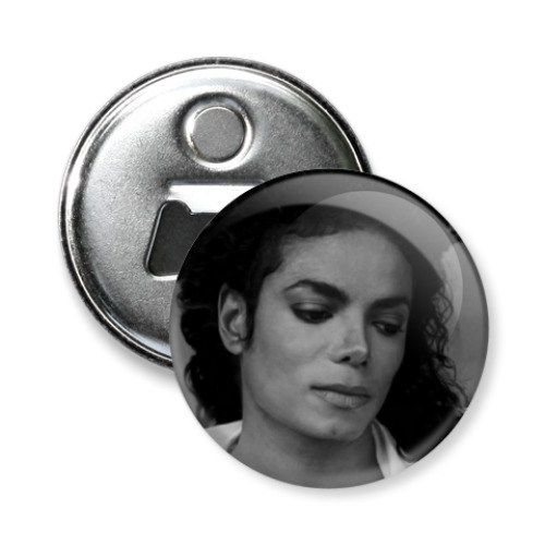 Магнит-открывашка с принтом MJ