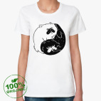 Женская футболка органик