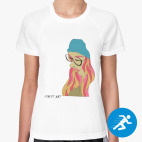 Женская спортивная футболка