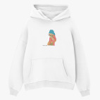 Толстовка худи оверсайз