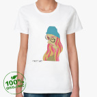 Женская футболка органик