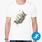 Мужская спортивная футболка