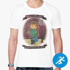 Мужская спортивная футболка