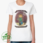 Женская футболка органик
